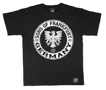 Sons of Frankfurt Patch T-Shirt schwarz