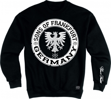 Sons of Frankfurt Patch Sweatshirt  schwarz