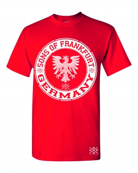 Sons of Frankfurt Patch T-Shirt rot