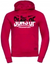 Sons of Frankfurt Herren Hooded Two Color Adler print, Rot