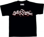 Sons of Frankfurt Kids T-Shirt mit Stylischem Sons Print in schwarz