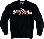 Sons of Frankfurt Herren Sweatshirt schwarz mit fettem Frankfurt Schriftzug